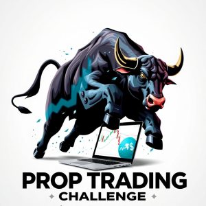 A group of excited traders participating in the PROPTONIC $1,000,000 Challenge, showcasing their trading skills.