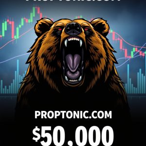 $50,000 HFT Challenge at Proptonic.com.